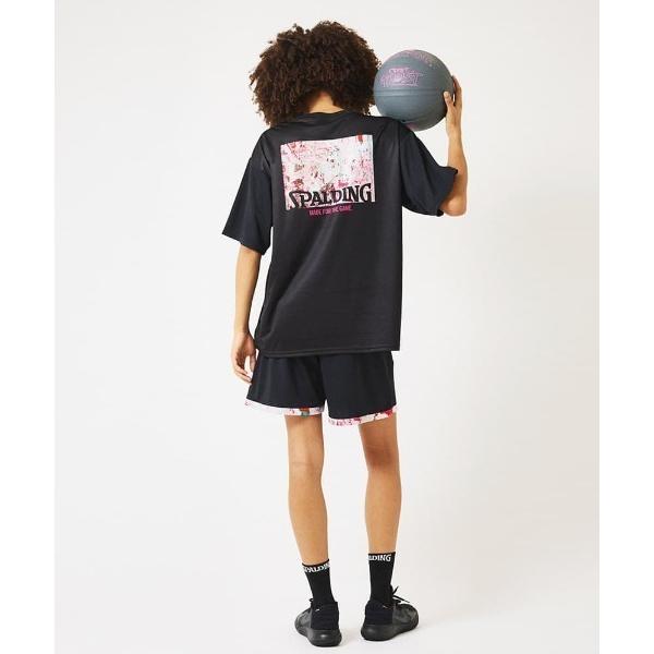 tシャツ 「SPALDING/スポルディング」Tシャツ グランジウォール/バッグプリント半袖・UVカ...
