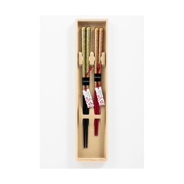 カトラリー 一双 issou 夫婦箸お祝いギフトセット