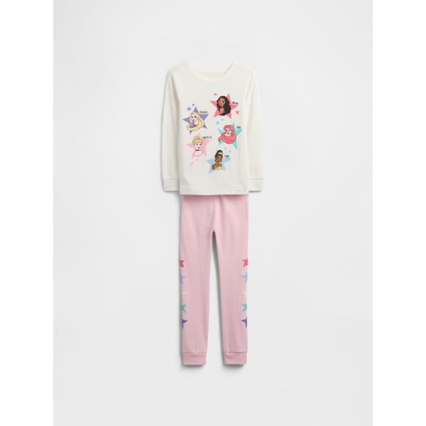 パジャマ Babygap × ディズニープリンセス オーガニックコットン100% パジャマセット キ...