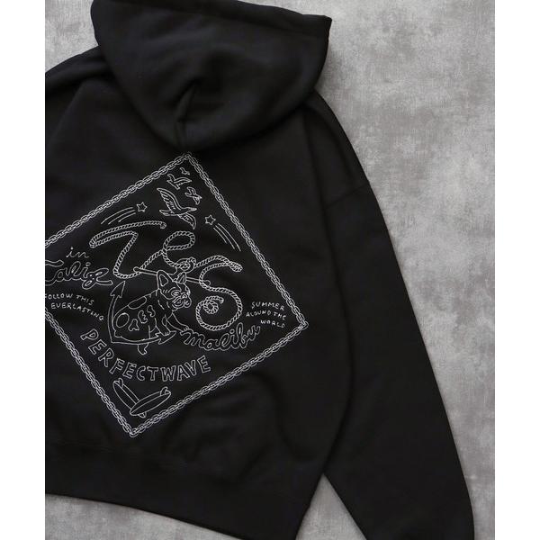 パーカー TES BANDANA EMB BIG SWEAT PARKA / スウェットパーカー メ...