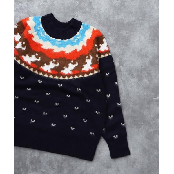 セーター ニット TES FB JQ KNIT / クルーネックニット メンズ レディース