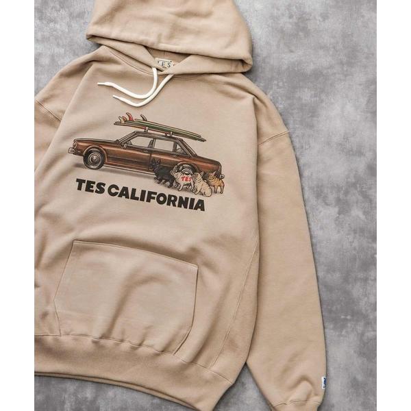パーカー TES 4 BUHI CHASING THE WAVES SWEAT PARKA / スウ...
