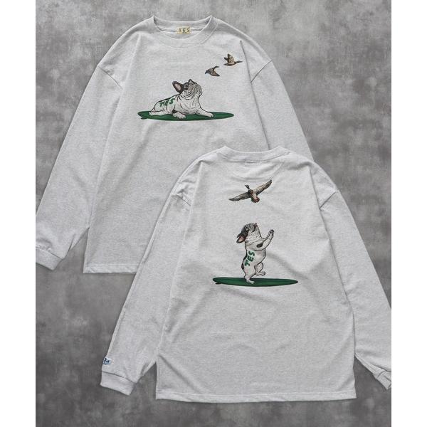 tシャツ TES 4 COLOR BUHI DUCK WATCHER LONG SLEEVE T-S...