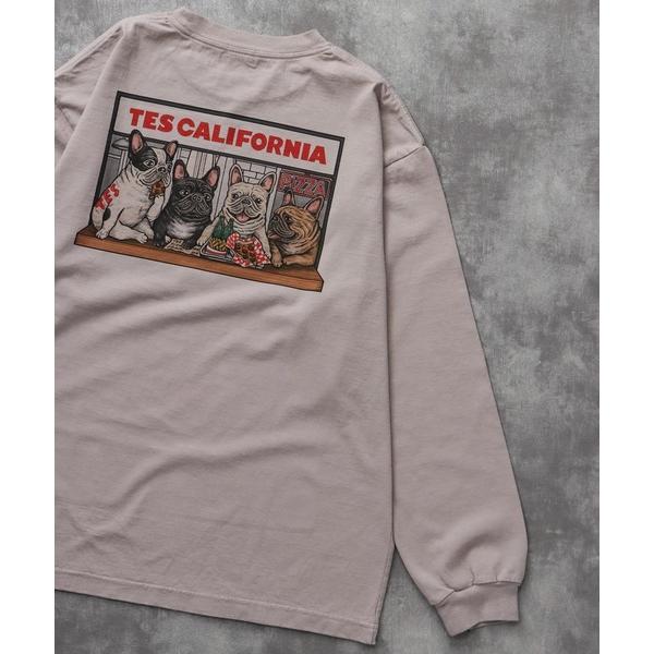 tシャツ TES CALIFORNIA PIZZA DINER LONG SLEEVE T-SHIR...