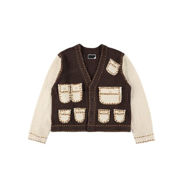 カーディガン PHINGERIN PG1 POCKET CARDIGAN (PD-252-KN-02...