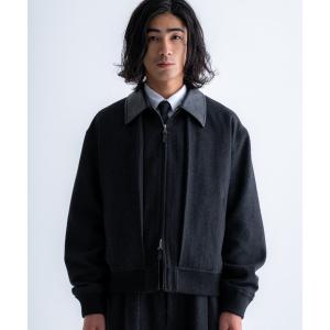 ブルゾン アウター Tweed short blouson / ツイードショートブルゾン メンズ レディース