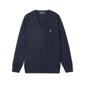 ニット セーター メンズ セーター 7G 綿×裏暖プレーティング 制服 スクールニット 中学生 高校生 キッズ 子供服 男の子
