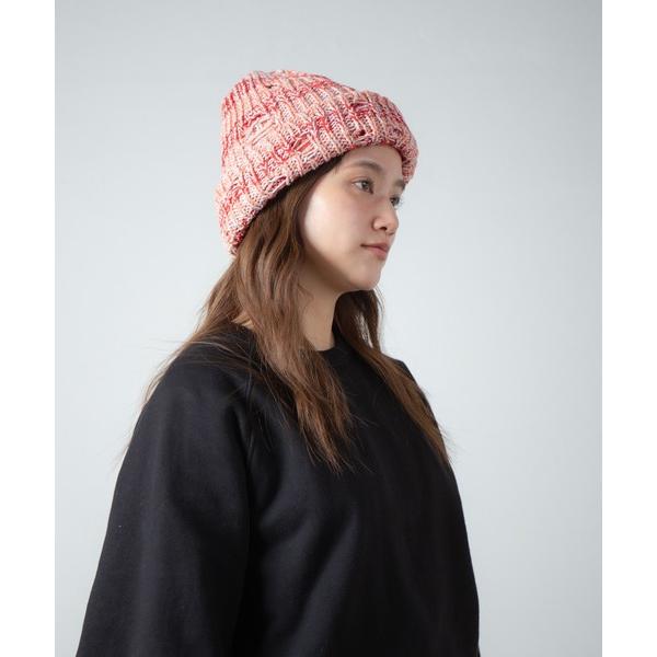 ニット帽 ニットキャップ レディース Low Gauge Ripped Knit Watch / ロ...