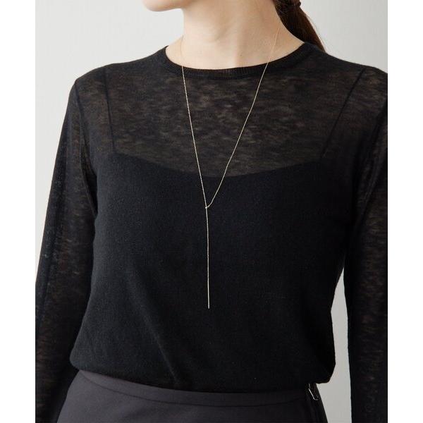 指輪 リング 「2.718」アジャストY字ネックレス レディース