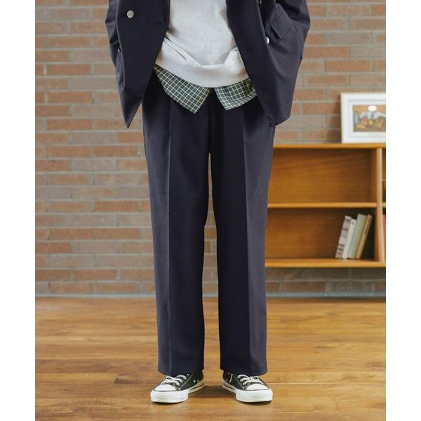 スラックス TW/ディープワンタック/ワイドスラックス「セットアップ対応」 メンズ