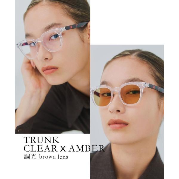 サングラス 「jugaadXX」Trunk  clear×amber メンズ レディース