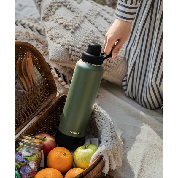 水筒 Peacock ステンレスマグボトル AJL-R120