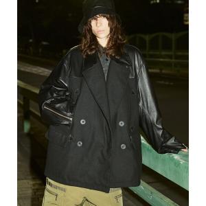 MAISON SPECIAL◇コート/1/ウール/BLK/11202161206 : セカンド