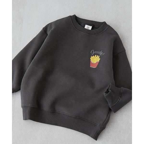 トレーナー  デビラボ プリント 裏起毛  BOXシルエット トレーナー キッズ 子供服 男の子 女...