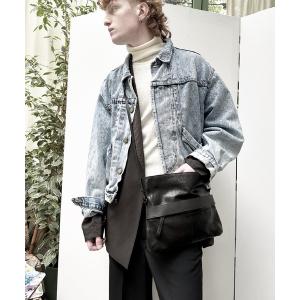 ショルダーバッグ パトリック ステファン / Leather poche 'enveloppe' 2　ショルダーバッグ メンズ レディース