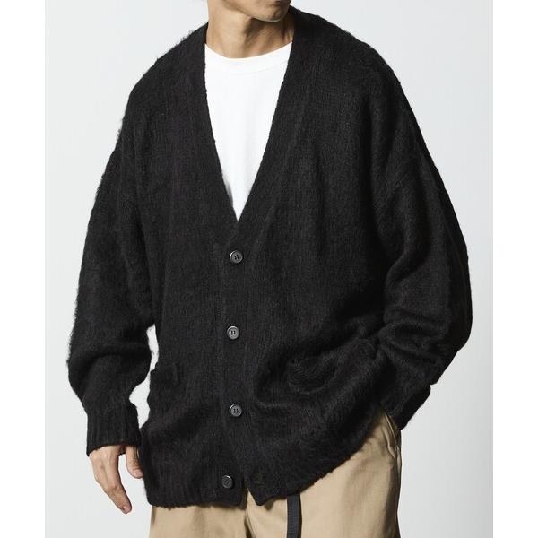 カーディガン 限定展開 Relax Fit リラックスフィット シャギーニット ルーズカーディガン ...