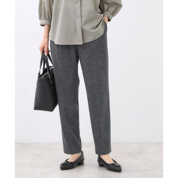 パンツ 「匠シリーズ／すっきり細見え／セットアップ可」センタープレスベーシックパンツ レディース