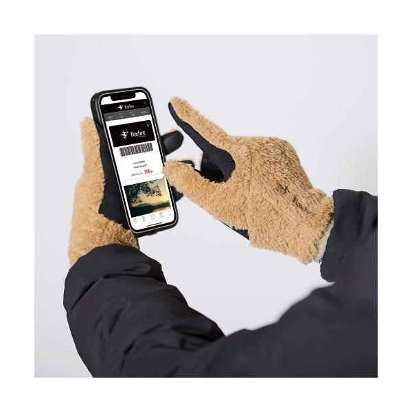 手袋 シャギーフリースグラブ メンズ