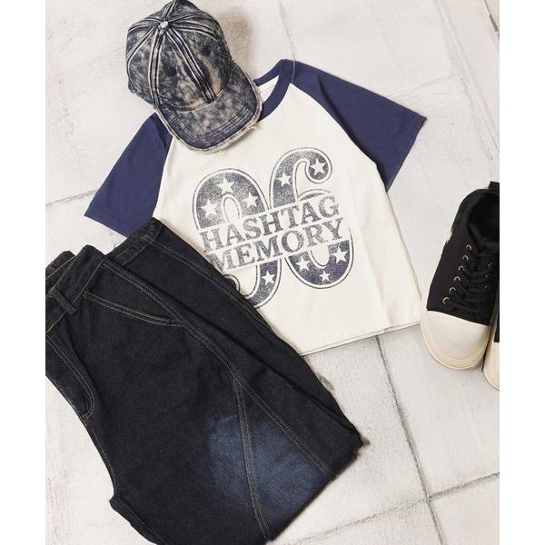 tシャツ 「MEMORY」ナンバリング ラグラン チビTシャツ / Numbered Raglan ...