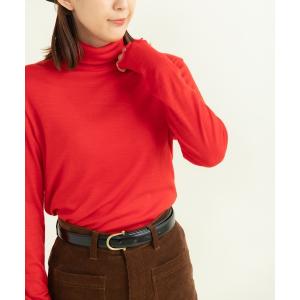 tシャツ WOOLフライス タートル レディース