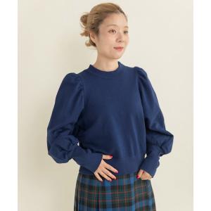 tシャツ アメリカンドライ裏毛 ボリューム袖プルオーバー レディース