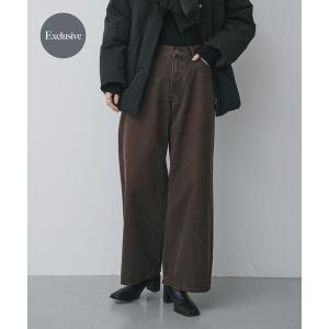 ジーンズ デニム デニムパンツ 「別注」Lee101×SENSE OF PLACE　WIDEPANTS レディース