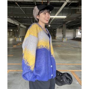 カーディガン アソートシャギーニットカーディガン レディース メンズ