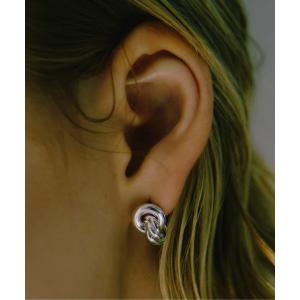 ピアス LAPUIS(ラピュイ)Coil Circle pierced earrings レディース