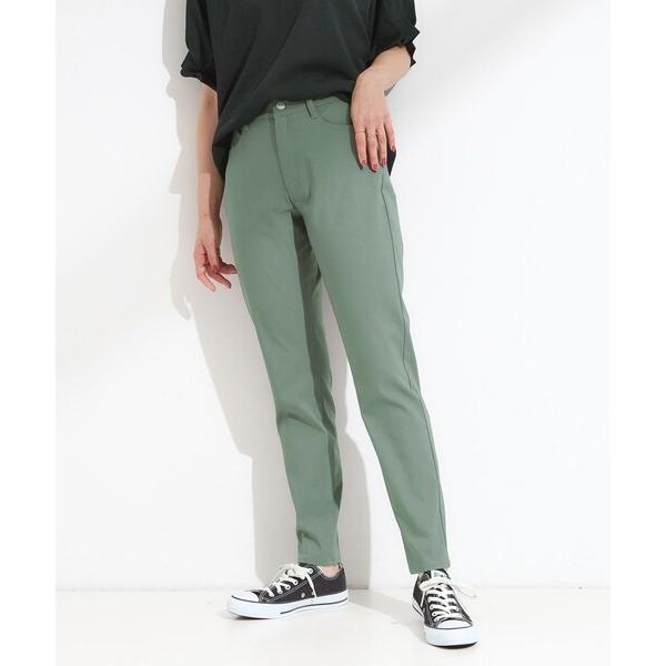 パンツ 「S-LL/洗濯機可」ぐんぐん伸びる ハイパースキニーパンツ レディース
