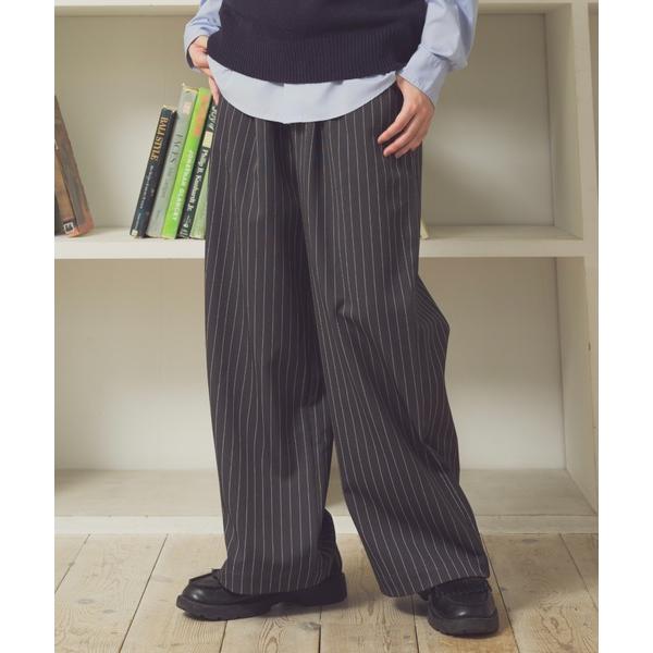 スラックス Striped Slacks - ストライプスラックス - メンズ レディース