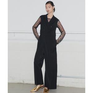 ANDRESD ドレス デコルテドットドレス / decollete dot dress