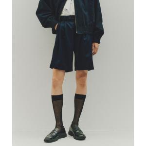 ワイドパンツ スラックス 2TUCK EASY SHORTS メンズ レディース