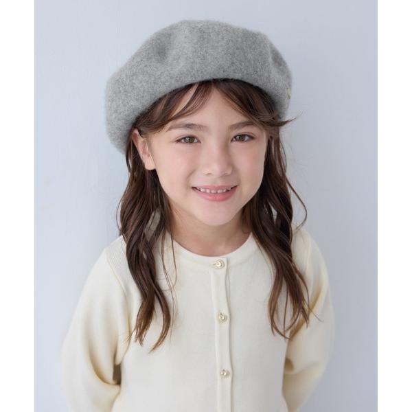 帽子 ベレー帽 「KIDS/キッズ」ウールフェルトベレー/リンクコーデ キッズ 子供 男の子 女の子