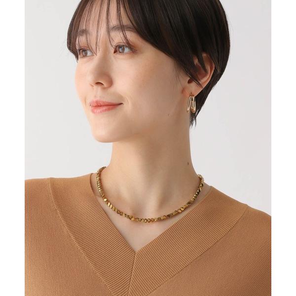 ネックレス カットビーズネックレス/450928 レディース
