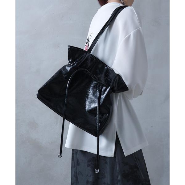 トートバッグ 巾着ショルダーバック メンズ レディース