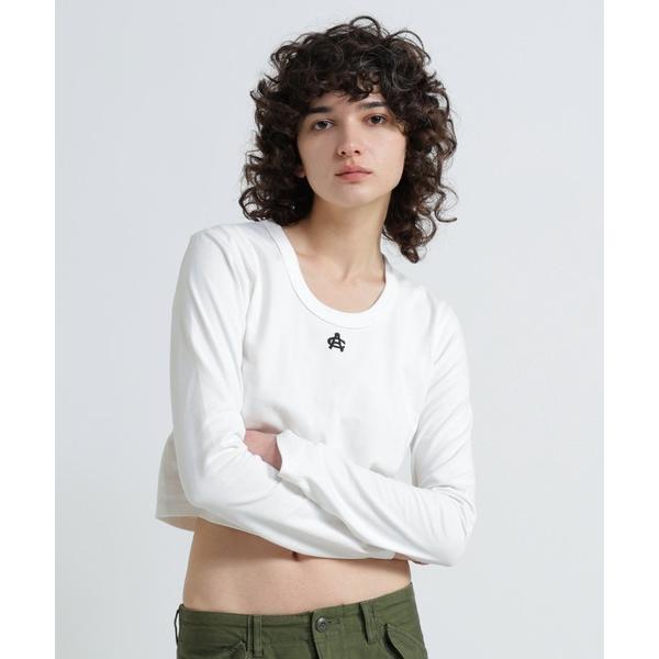 tシャツ 「直営店限定」SHORT EMBROIDERY LOGO T-SHIRT レディース