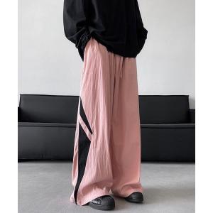 パンツ サイドデザインシャカパンツ メンズ レディース