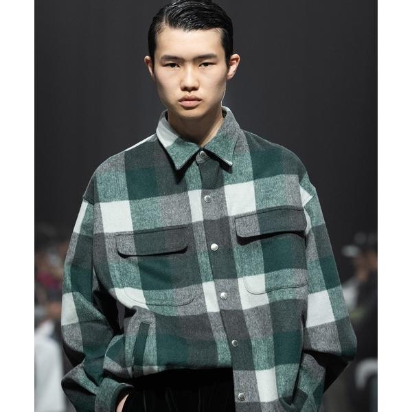シャツ CHECK SNAP BUTTON SHIRT メンズ