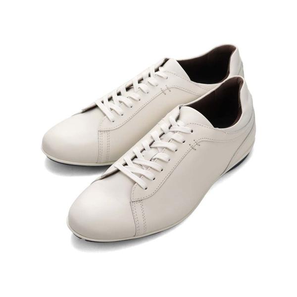 スニーカー 「抗菌消臭機能」靴内環境を快適にし、さまざまなシーンに合わせやすい ドレスレザースニーカ...