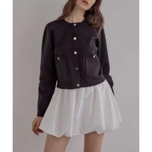 スカート サテンバルーンミニスカート