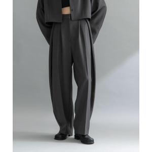 パンツ 「WEB限定」フォールドアップカーブパンツ レディース