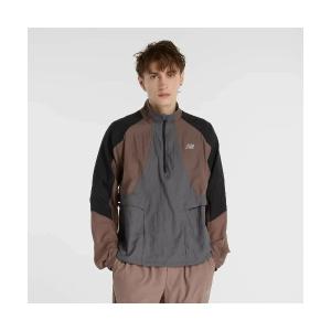 新品未使用 サイズ５ L ニューバランス メンズ 防寒 ジャケット グレー系 New Balance NB GREY SINGLE JACKET / ニューバランス NB グレー