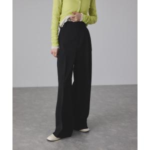 スラックス パンツ TWセミワイドスラックス レディース