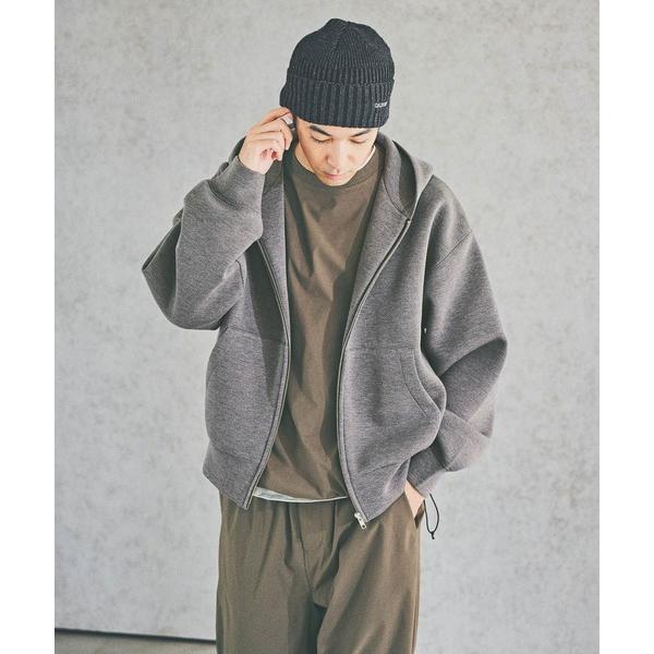 パーカー ビッグクッションダブルZIPパーカー メンズ