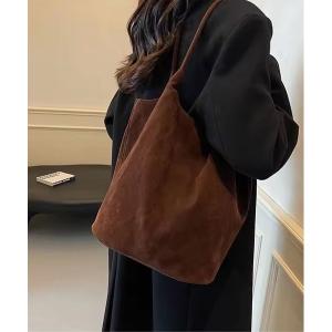 トートバッグ 「 ammy. / エイミードット 」 スエード ライク トートバッグ レディース