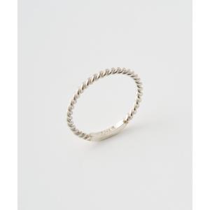 指輪 リング RING - TWIST - SILVER メンズ レディース