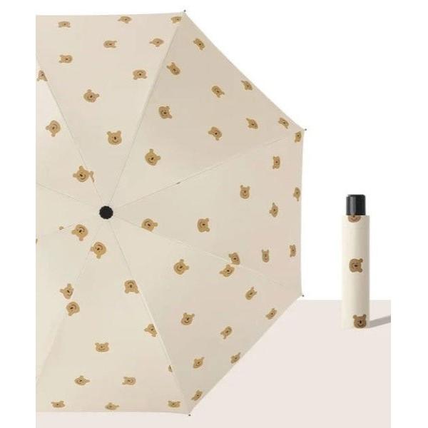 折りたたみ傘 「 Jelly moo / ジェリームー 」 UPF50＋ 99%紫外線カット 晴雨兼...