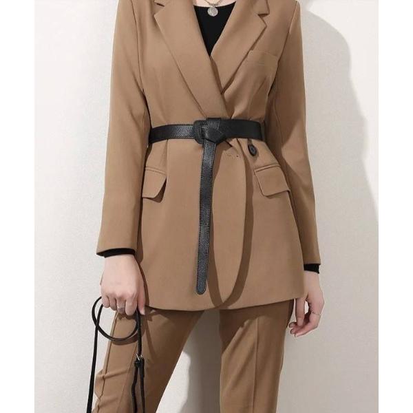 ベルト ソフトフェイクレザー サッシュベルト レディース メンズ