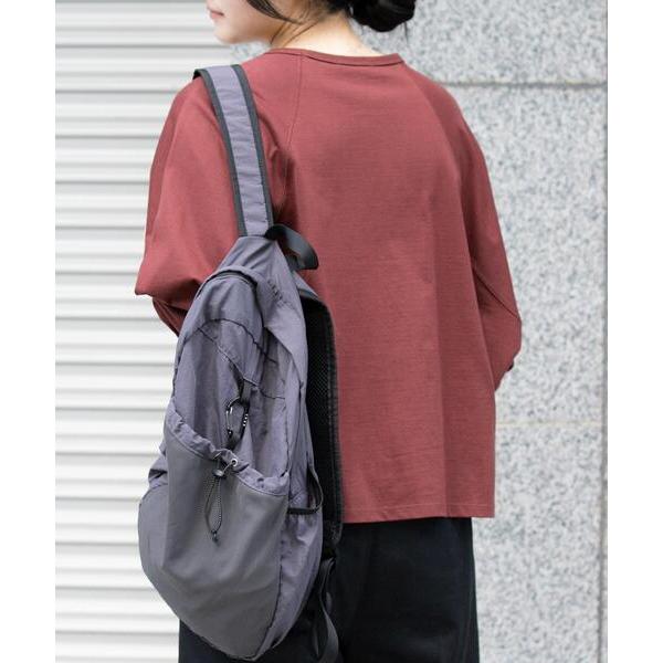 tシャツ スプリットドルマンカットソー レディース