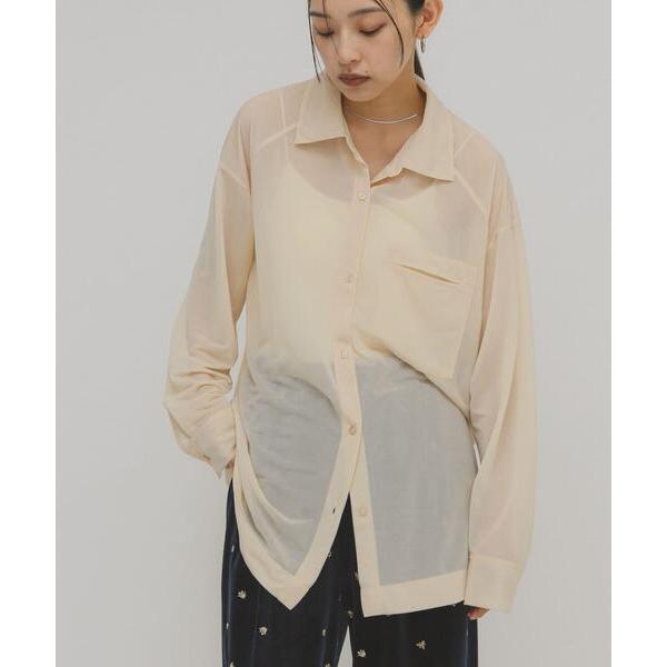 ブラウス シャツ シアールーズシャツ レディース